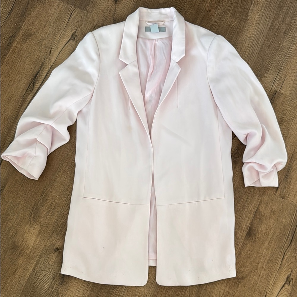 H&M Soft Pink Women's Suit Jacket